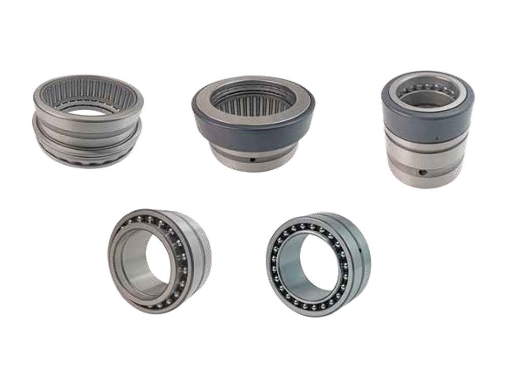 Combination needle roller bearings